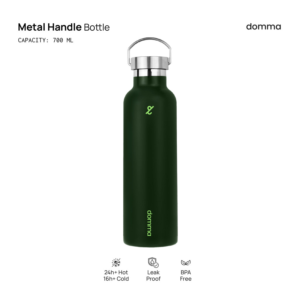 Domma Metal Handle Lid Tumbler 700 ml - Mosh