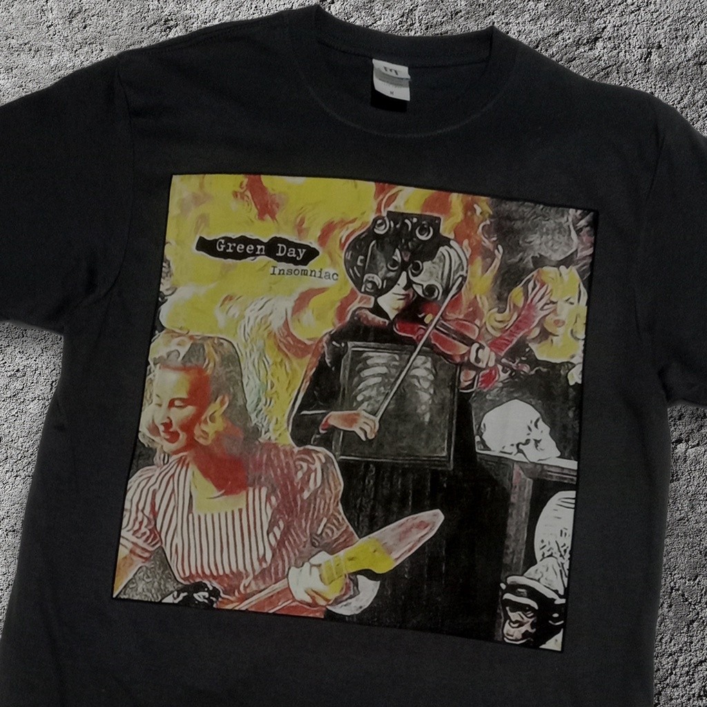 HOT KAOS GREEN DAY - INSOMNIAC ( GREY )