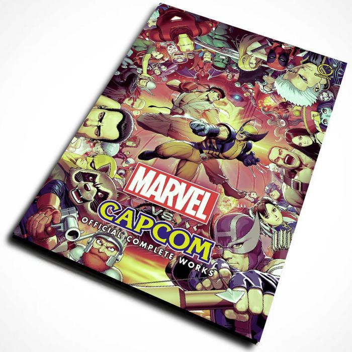 Komik Marvel Vs Capcom Official Complete Works Big Salle 