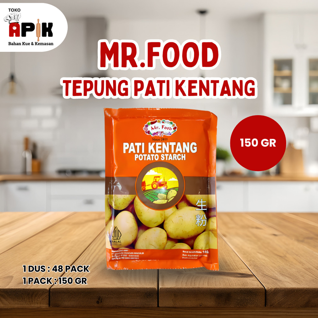 Mr Food Pati Kentang 150gr / Potato Starch Mr. Food / Tepung Kentang
