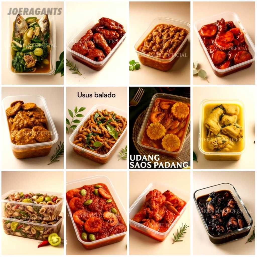 Aneka Lauk Siap Saji Kemasan Box (Frozen) / Lauk Pauk Siap Santap / Lauk Pauk Matang dan Praktis / A