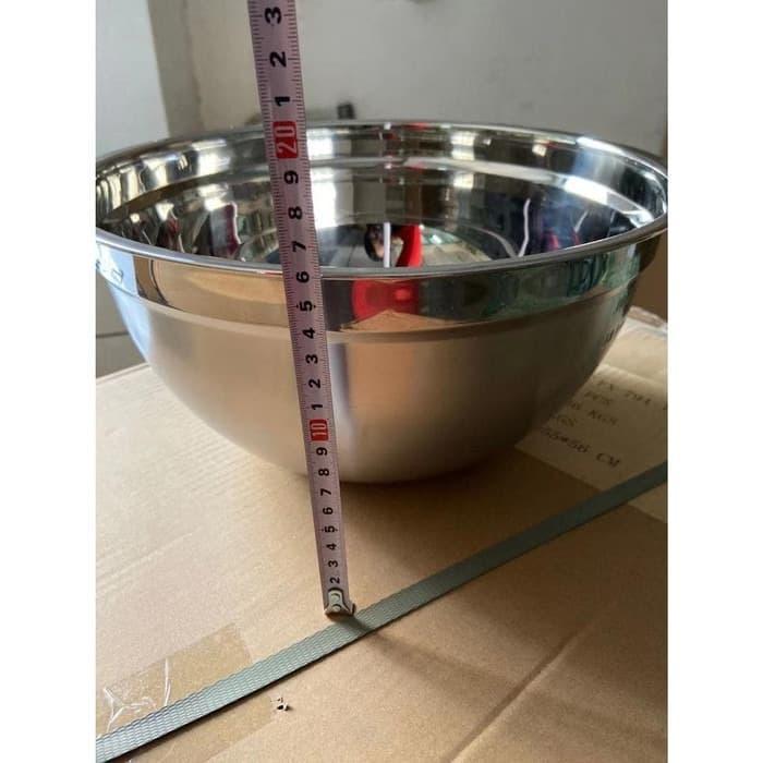 FUJINEX Mixing Bowl Stainless 26 cm | Baskom Adonan