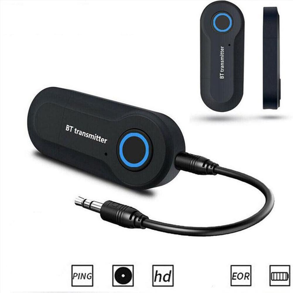 Bluetooth Transmitter 3.5MM Jack Audio Adapter Wireless Bluetooth Stereo Audio Transmitter Adapter F