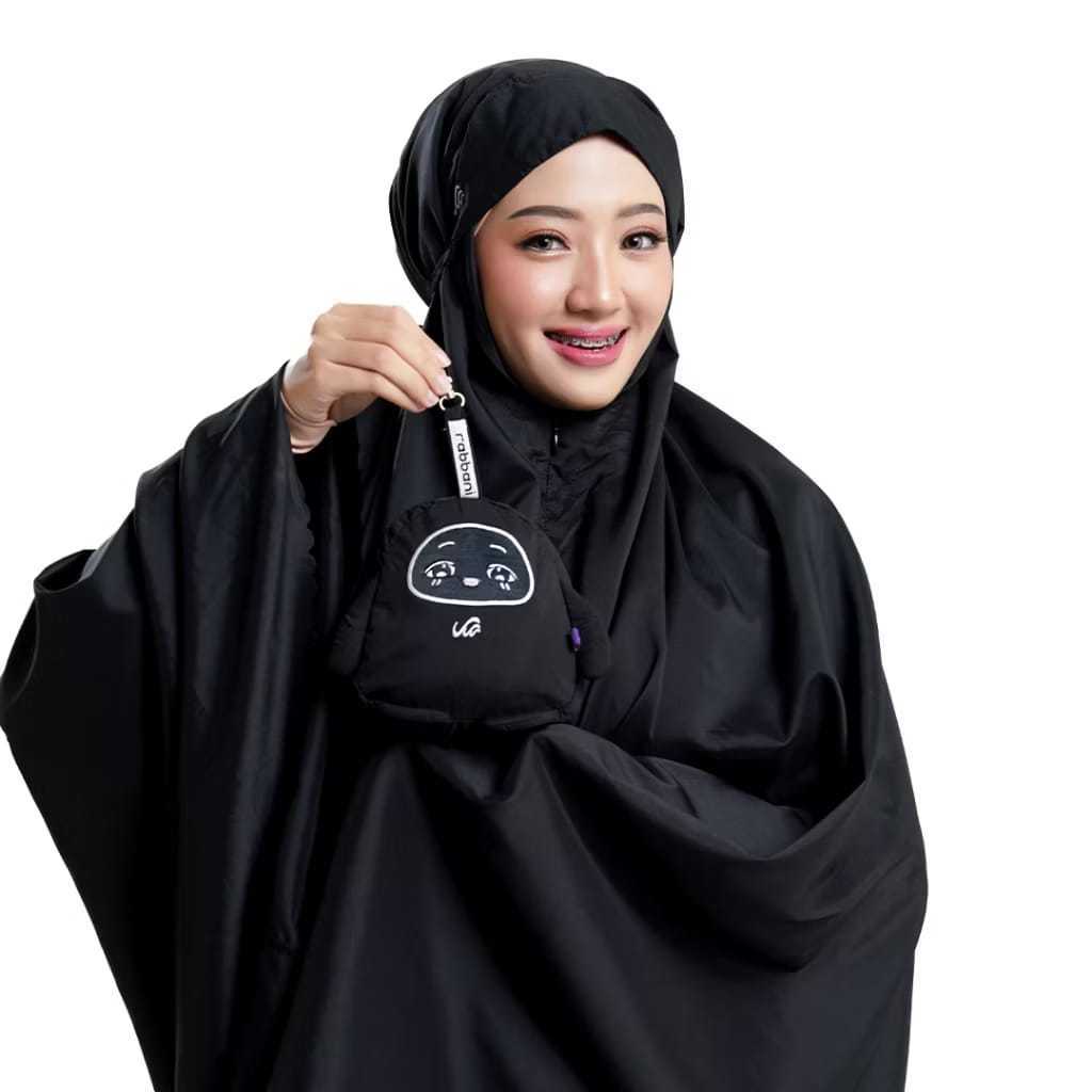 SETRAMALL    Mukenah Rabbani Dewasa dan Anak Ceeny Usia 5-12Th Model 2 in 1 mukenah travel lucu