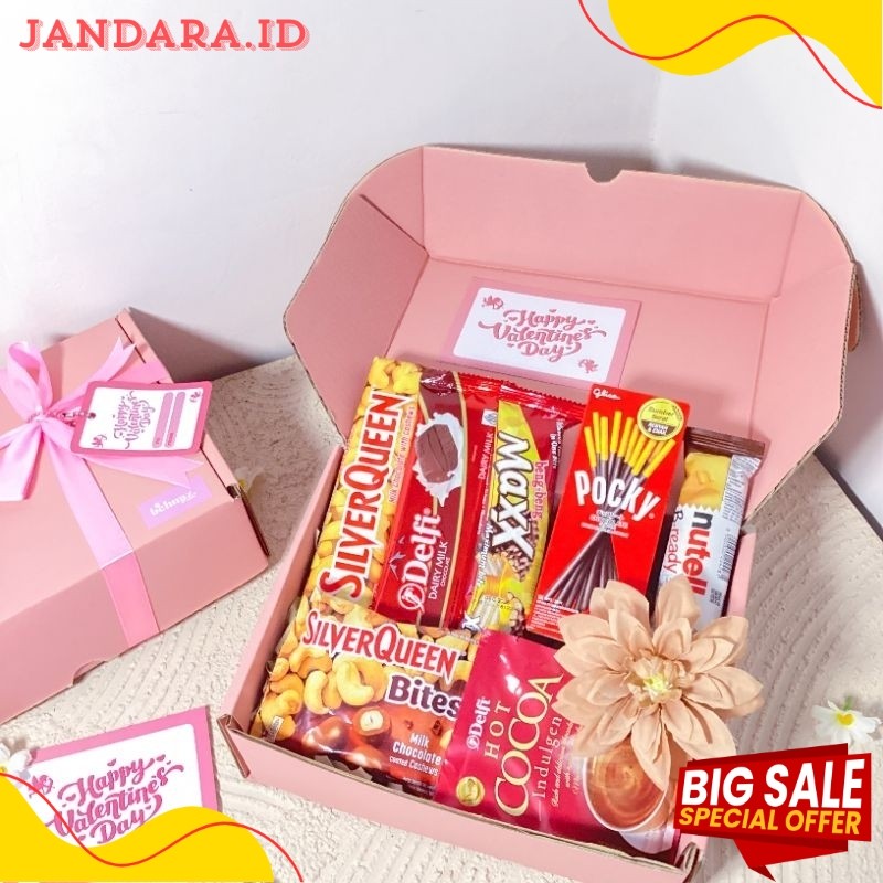 [HAPPINESS] Hampers Valentine / Kado Valentine / Hampers Ultah / Birthday Gift / Valentine Gift / Ka