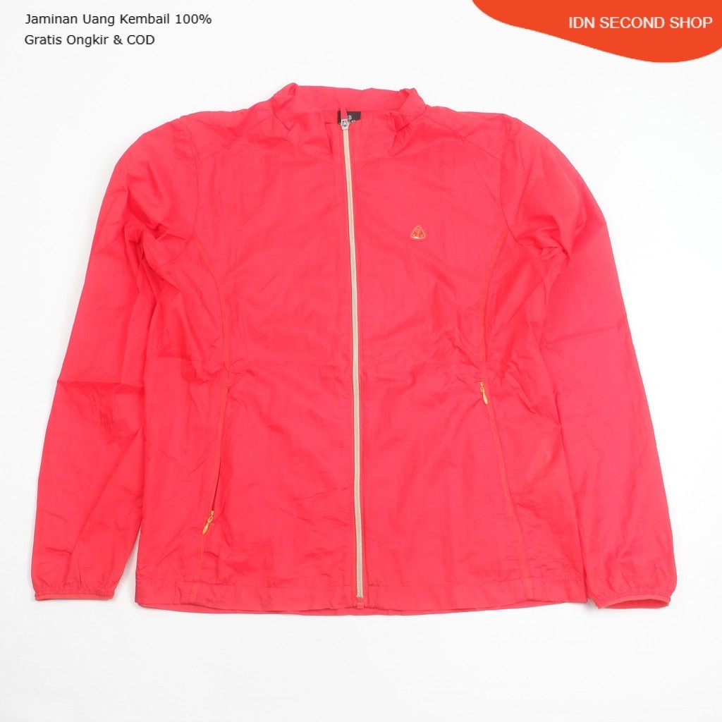 FGO Lightweight Full Zip Windbreaker Jacket – Casual Outdoor Everyday Layer (Preloved)