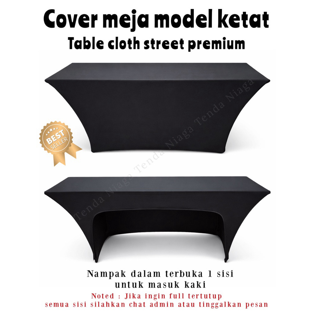 MAHAA.STORE HIGH QUALITY  TABLE CLOTH STREET HOTEL COVER MEJA KETAT COVER MEJA CLOTH MEJA KANTOR MEJ