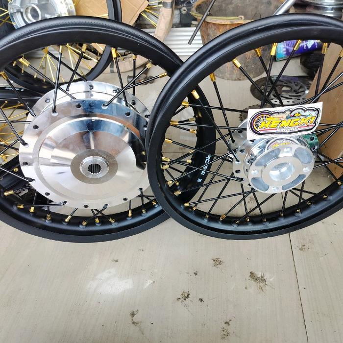 velg Mio sporty, Mio smile, Mio soul lama ring 14 UK 140/160 - hitam jari jari hitam, Mio sporty