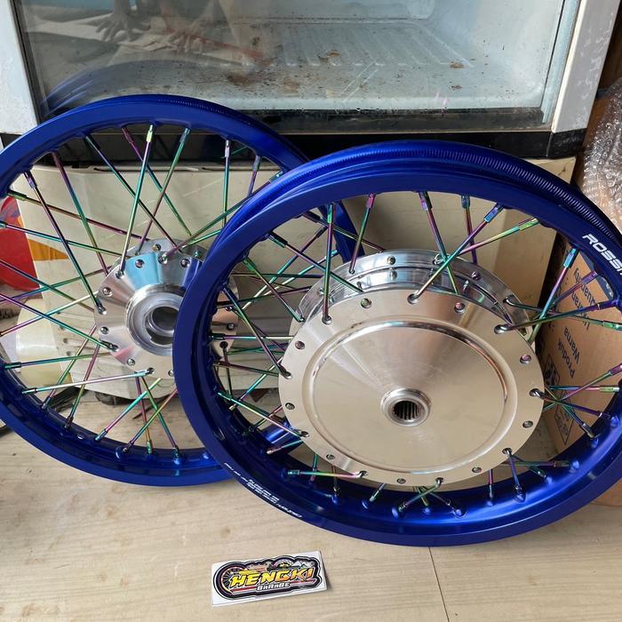 Velg mio sporty,mio smile,mio soul lama ring v Rossi uk 140/160x14 - Biru jari jari pelangi uk 140/1