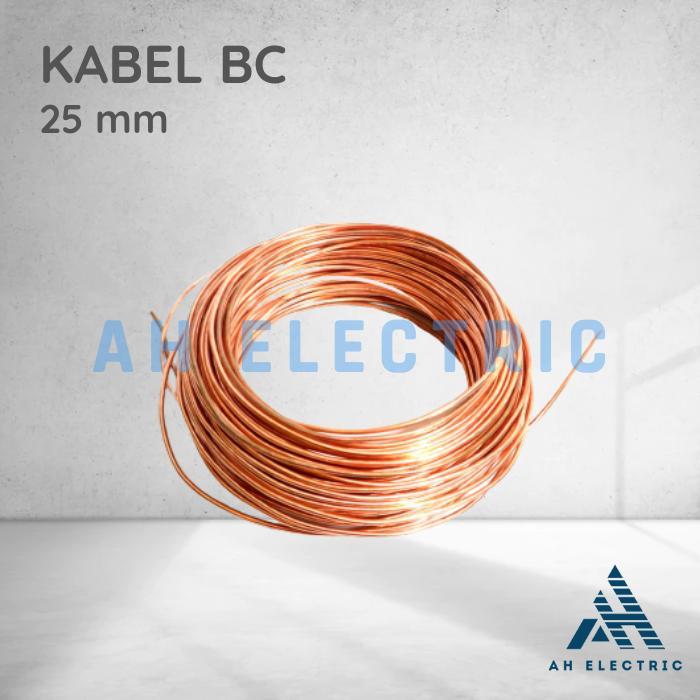 Kabel BC 25 mm full grounding / Kabel Grounding 25mm / BC 25mm Full