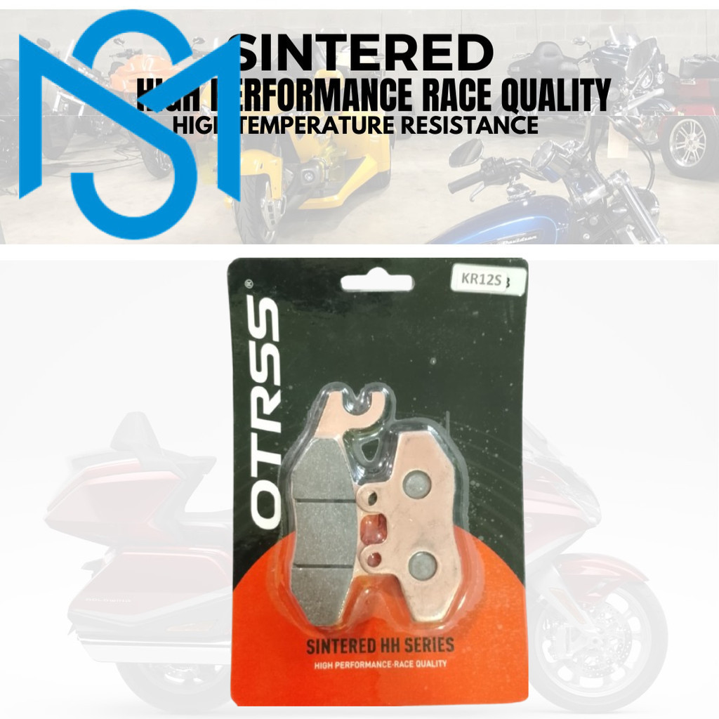 Kampas rem depan Vespa Sprint liberty100 liberty 150 Primavera SINTERED