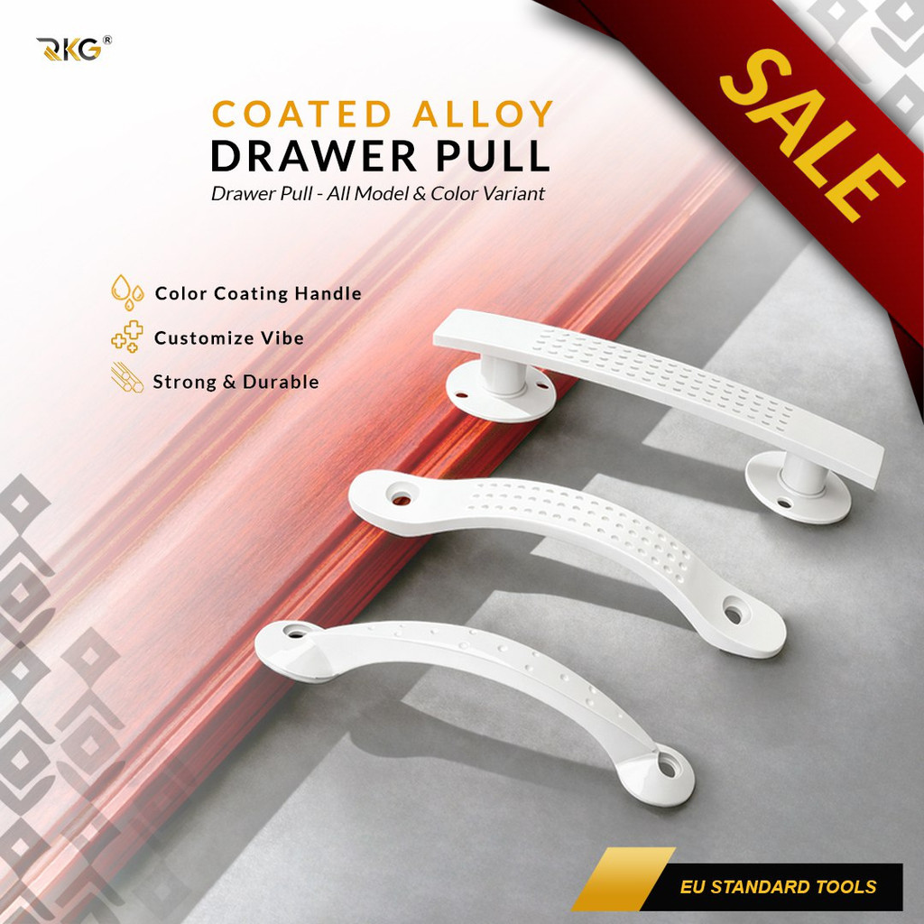 Tarikan Laci Alumunium | Drawer Pull | Handle Pintu Lemari