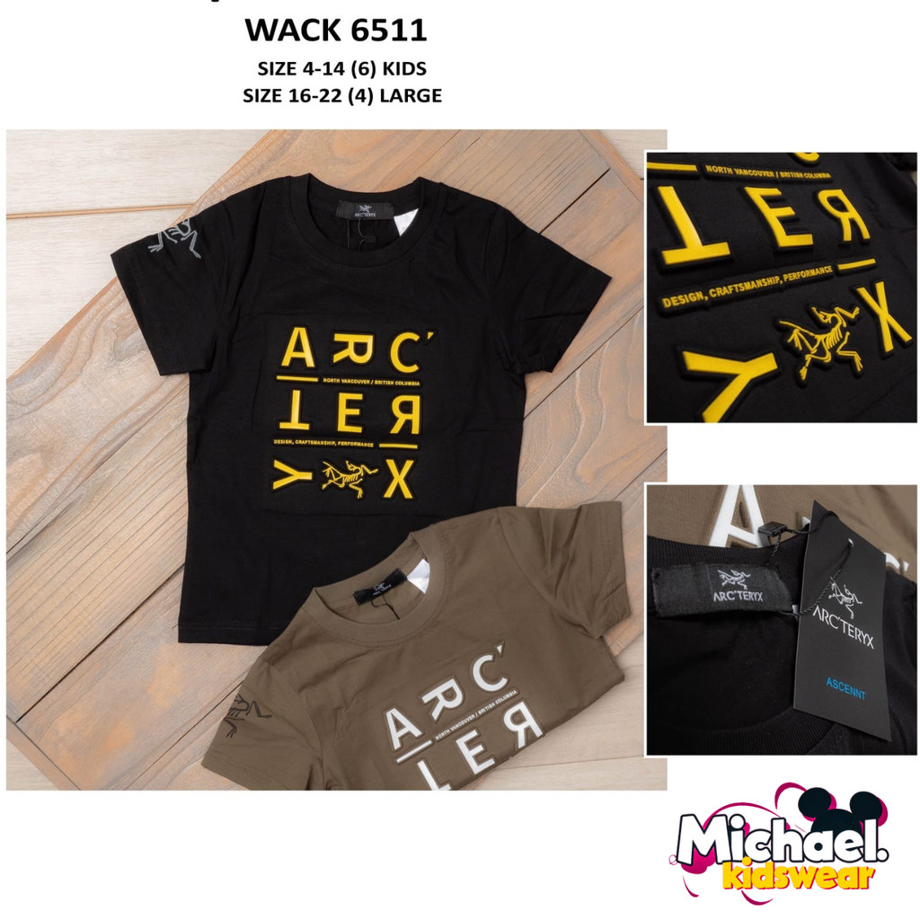 NEW Baju Kaos Oblong Tshirt WACK 6511 Anak Edisi Menjelang Lebaran Cowok/Laki laki Style Premium Usi