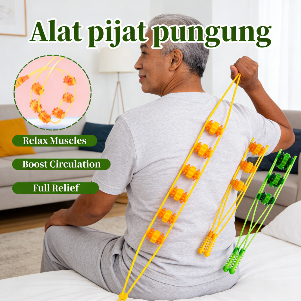 alat pijat rol manual pengeruk punggung leher alat pijat punggung alat penenang tubuh punggung belak