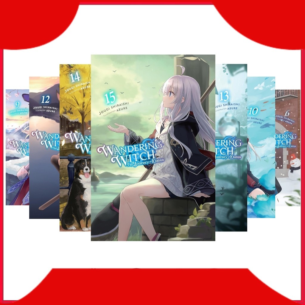 Wandering Witch: The Journey of Elaina, vol.1-16 (Light Novel English)
