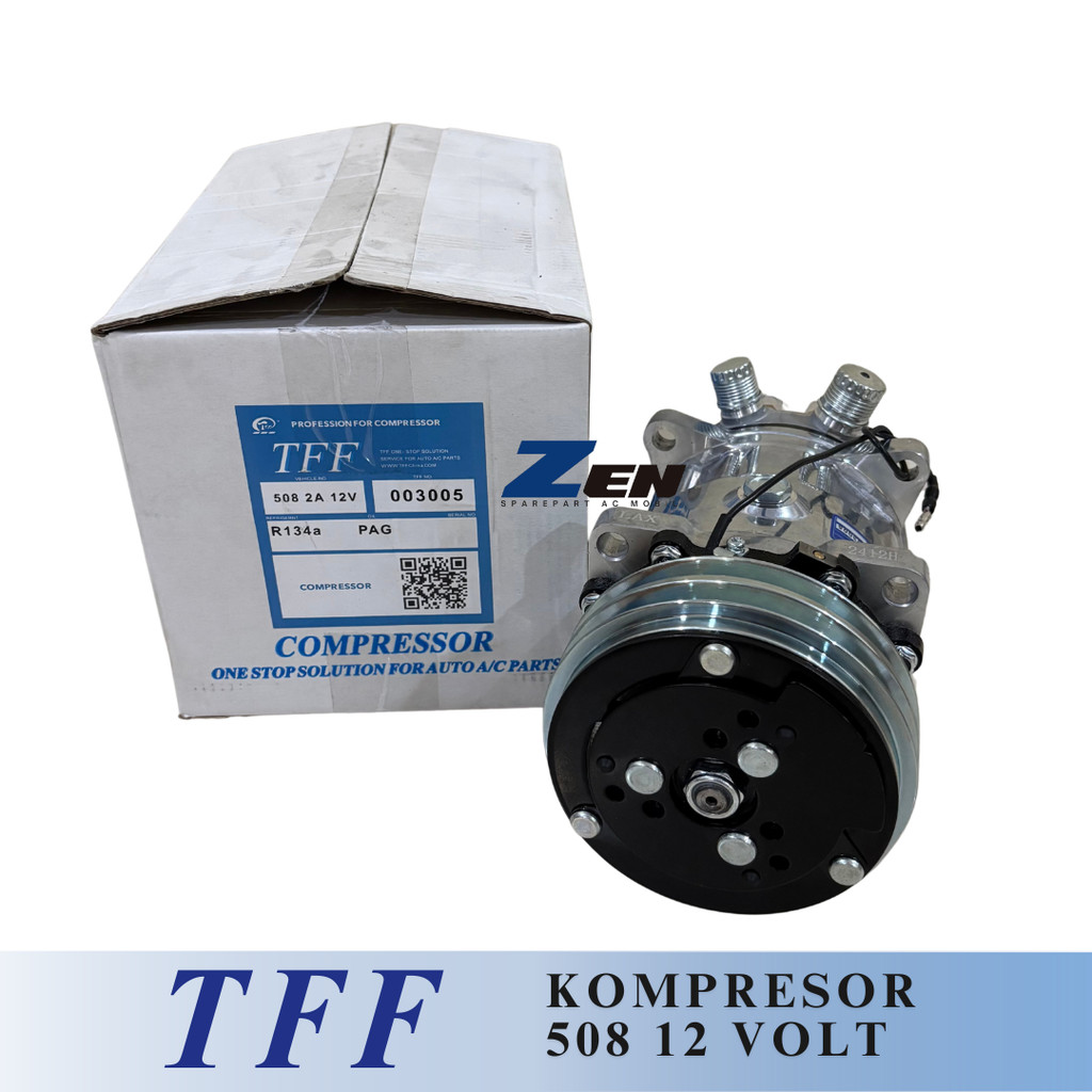 COMPRESSOR KOMPRESOR AC SANDEN 508 SD508 24V 24 VOLT TFF