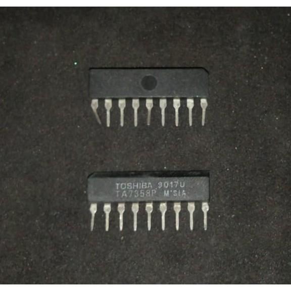 IC TA7358P TA7358 FM Front-End Bipolar Linear IC SIP- 9P BERKUWALITAS...