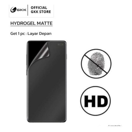 GKK Hydrogel MATTE Screen Protector Anti Gores For Xiaomi Redmi Note 4 5 6 7 8 9 10 PRO | redmi 4 5 