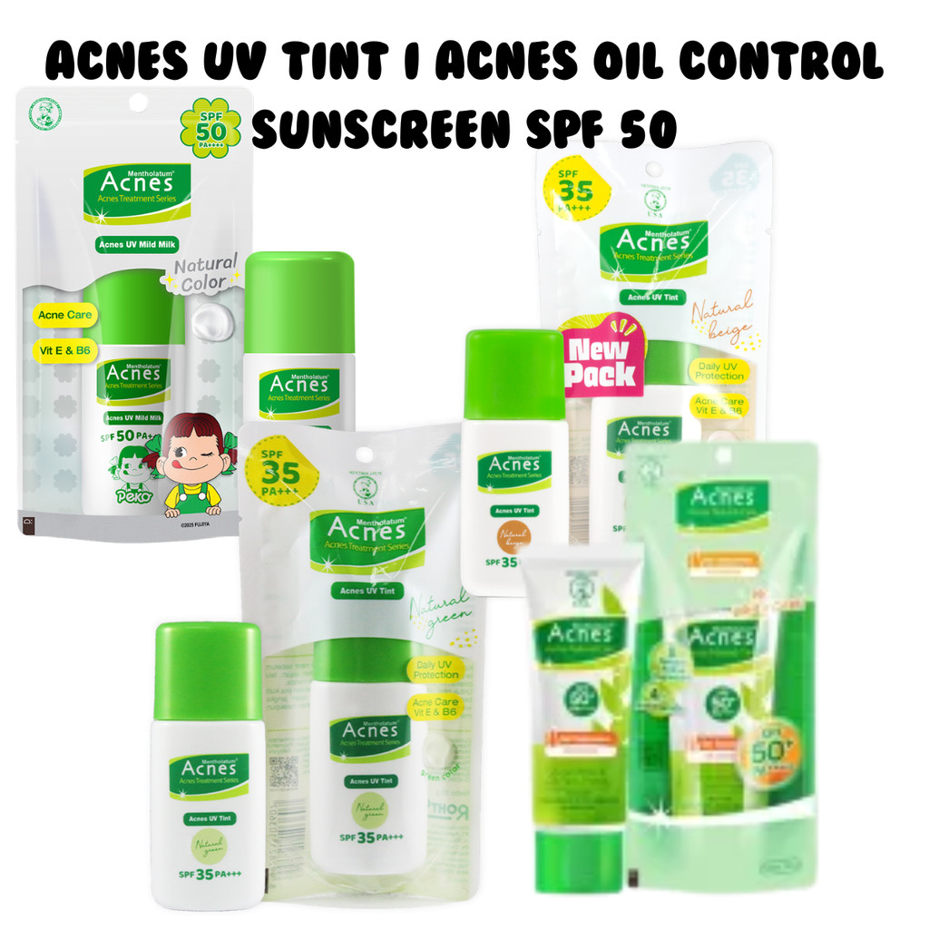 Acnes Natural Care Sunscreen Series