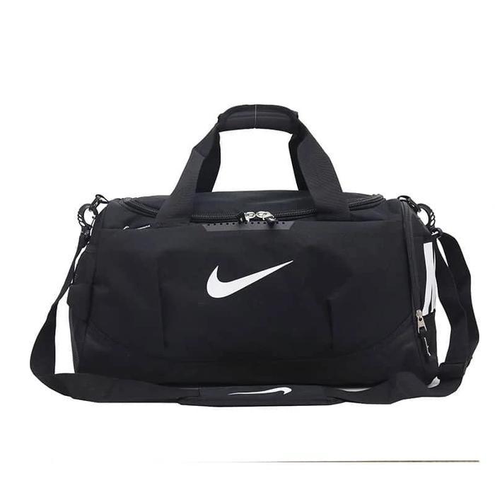 Duffle Bag Nike Waterproof Olahraga Pria Wanita - Hitam