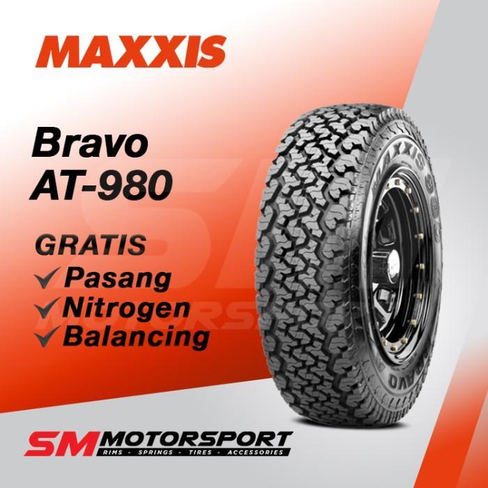 Ban Mobil Maxxis Bravo AT980 265 70 R17 17 - PASANG BENGKEL