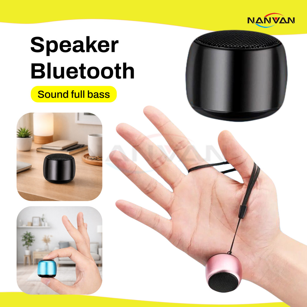 NANVAN NVN-M1 Mini Speaker Bluetooth Portable - Kecil & Super Bass