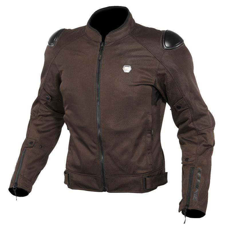 Jaket Motor - Komine JK 147 Protect Street Brown Original