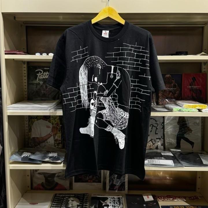 SUPREME X YOHJI YAMAMOTO - Y’S THINKER TSHIRT FW25 Kaos Unisex