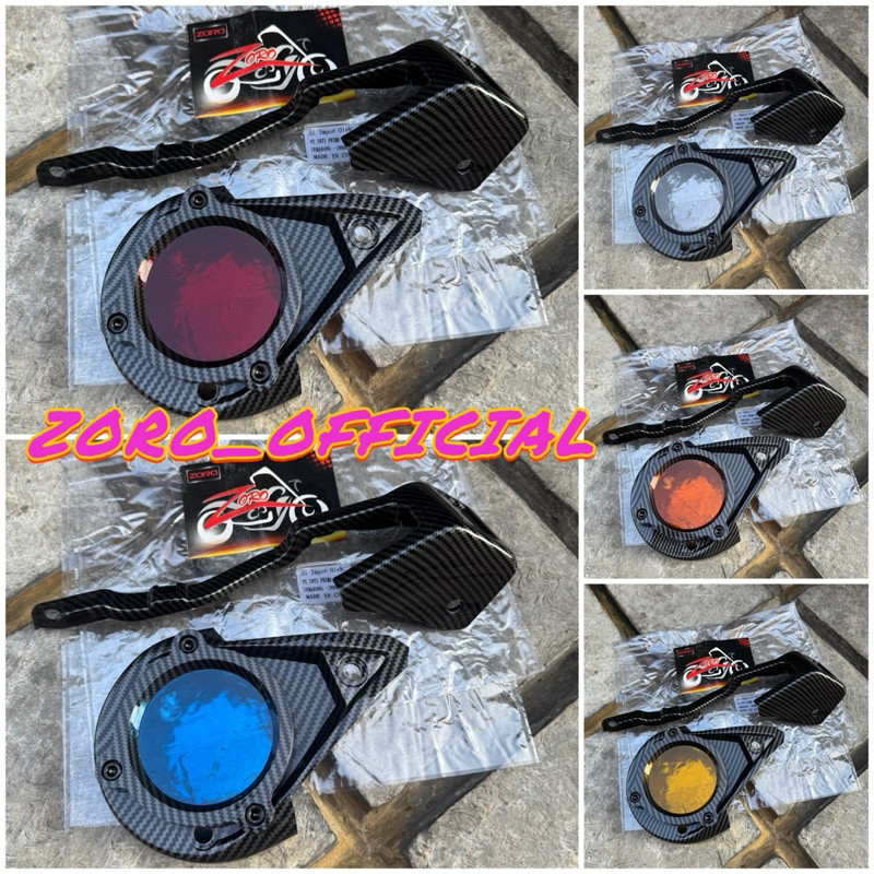 Cover Tutup Sensor Carbon + Tutup Keong Cvt Carbon Vario 125 Led New / Vario 150 New 2018-2024 Carbo