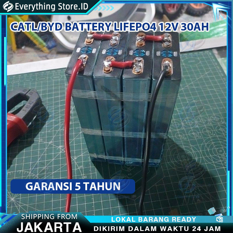 Lifepo4 12 volt 30ah/ batre lifepo4 12v 30ah New 100%