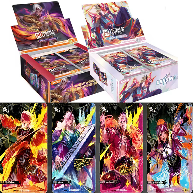 Legends Collection Card Genuine English Version MLBB KAYOU Hand of Destiny Series Real World Card An