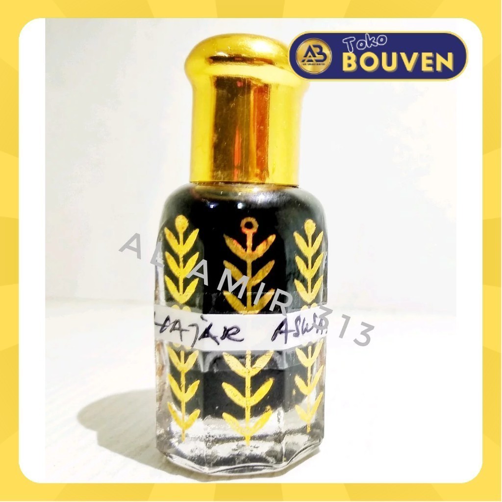 Parfum Hajar Aswad Original - Aroma Khas Ka'bah Mekkah Penyejuk Hati | Minyak Wangi Hajar Aswad Asli