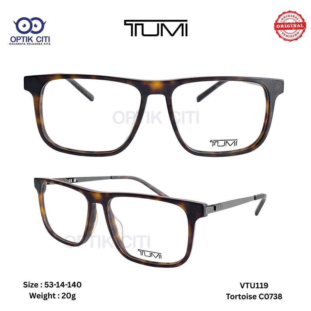 Frame Kacamata Pria Tumi VTU 119 Original Made in Japan