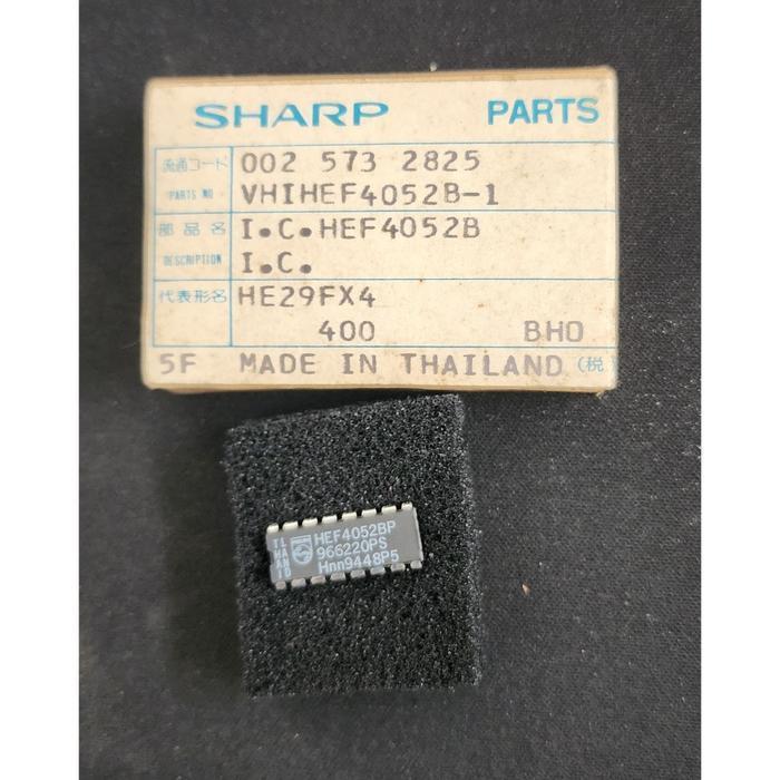 Komponen IC Circuit HEF4052BP HEF 4052 BP Dual 4-Channel Analog Multiplexer/Demultiplexer