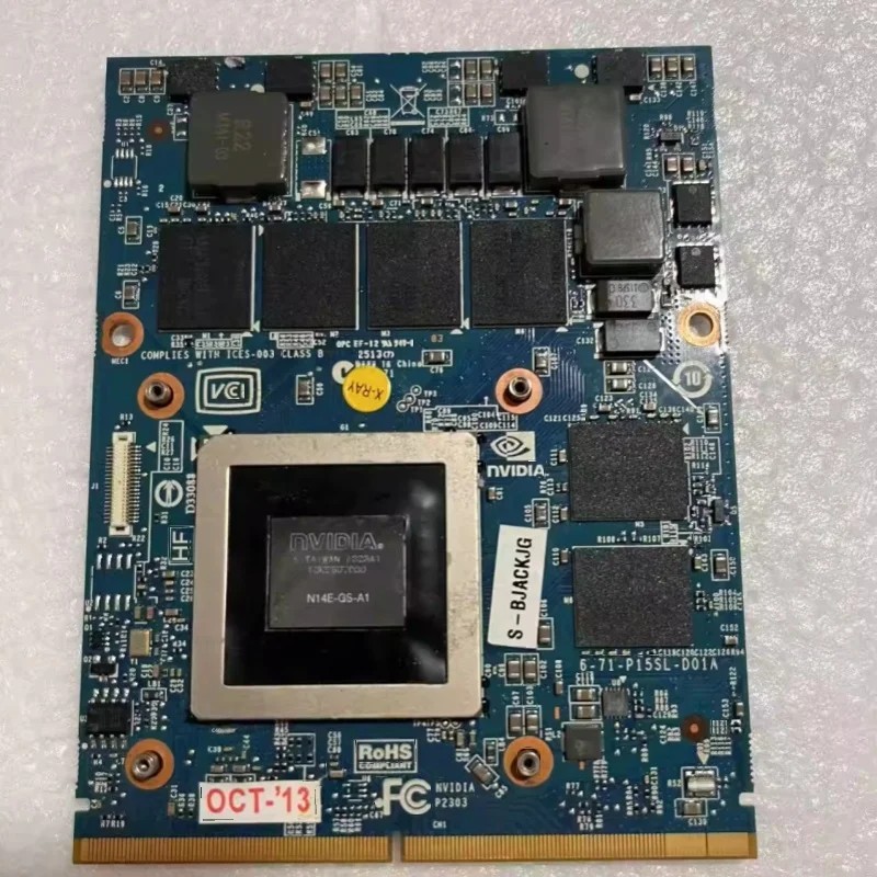 GTX 770M GTX770M 3G r M17X R3 R4 R5 M18X R1 R2 vídeo gráfico GT72S GT62 GT72 X70-A X75-A MSI GT60 GT