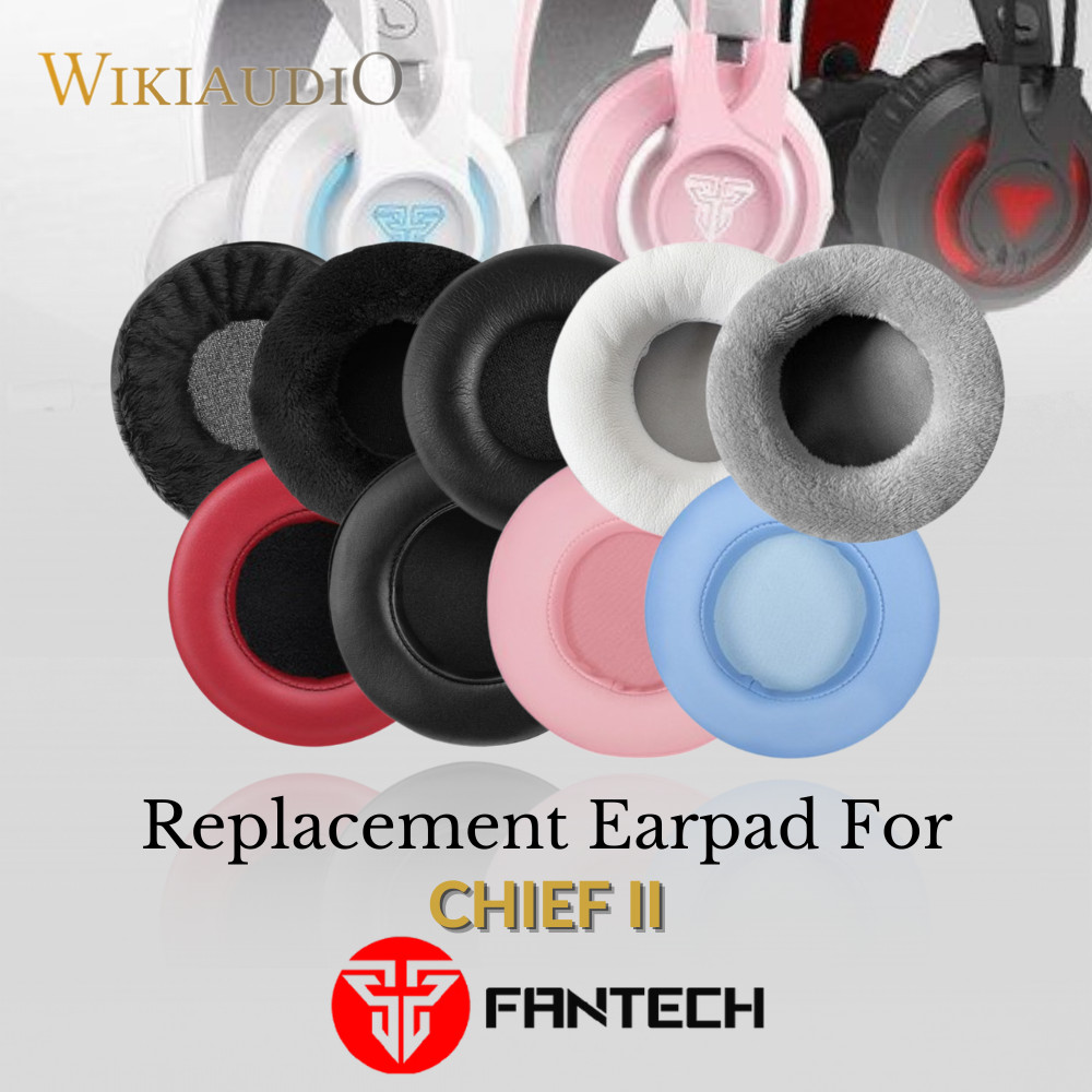 Earcup Earpad Ear Cushion Fantech CHIEF II CHIEF-II CHIEF02 CHIEF-2 CHIEF-02 Busa Foam Bantalan Pad