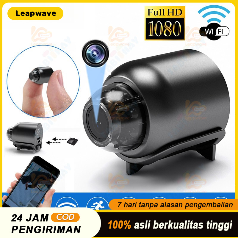 X5 Kamera CCTV Mini Tersembunyi Tanpa Kabel 1080p CCTV Wifi Jarak Jauh Lewat Hp Camera CCTV Kamera K