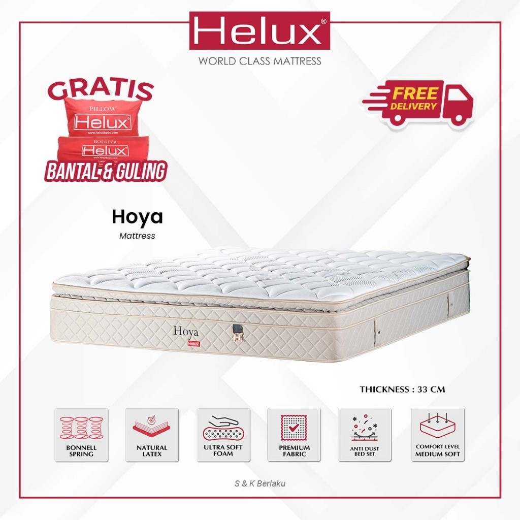 Kasur Latex Hoya By Helux Beds - Matras Only