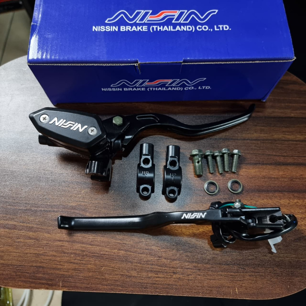 MASTER REM SET MASTER REM KANAN KIRI NISSIN TABUNG OVAL UNIVERSAL