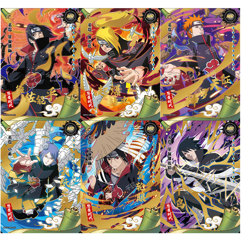 KAYOU Naruto Ninja Era Inheritance MR Anime Collection Cards Sasuke Konan Uiha Itai Deidara Payne Ki