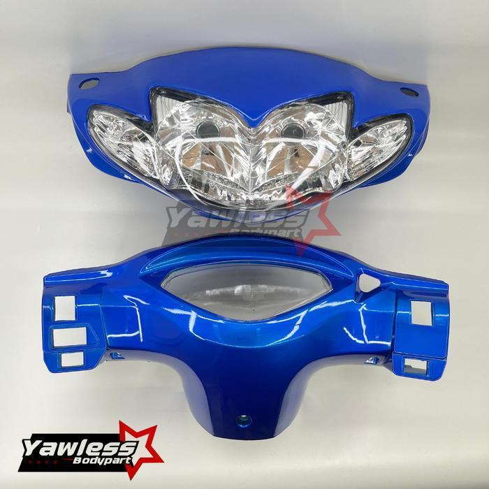Batok shogun 125 R Biru Shogun 125 R 2004 - 2006 - 1 Set Biru+Mika
