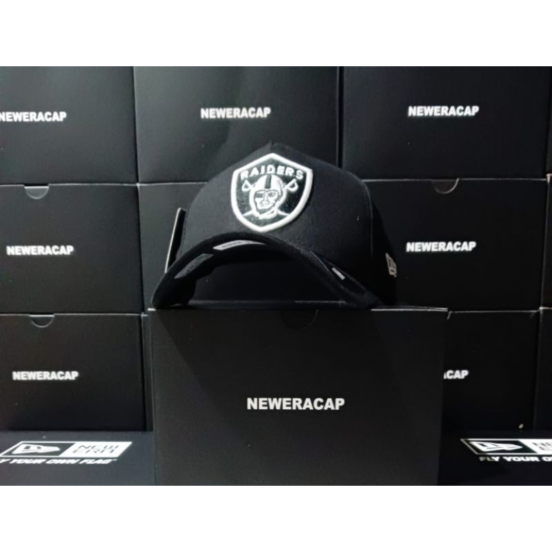 COD - Logo Hitam putih / Bahan Hitam / Raiders Topi Premium