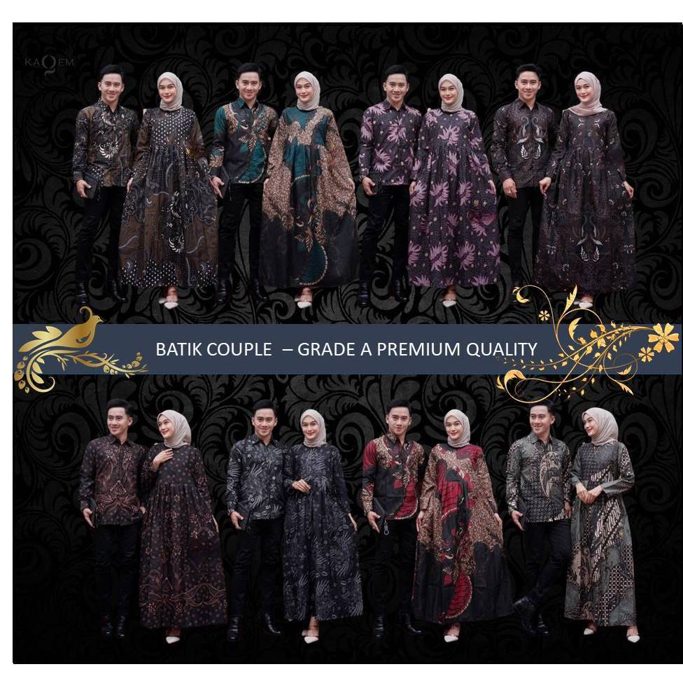 NEW ARRIVAL Batik Couple Sarimbit Batik Seragam Keluarga Kemeja dan Gamis New Motif