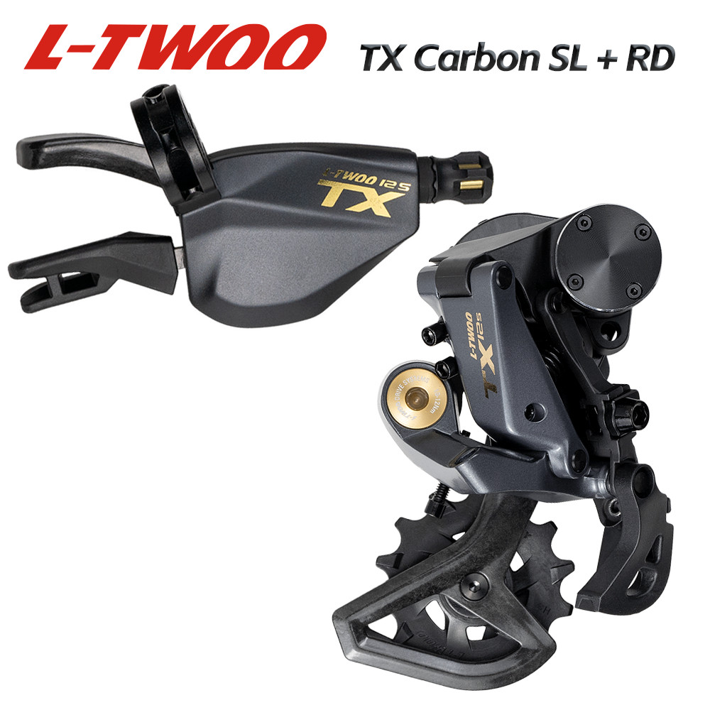BARULTWOO TX 1x12 Speed Two Way Release Carbon Shifter + Stabilize Damping Carbon Rear Derailleur 12