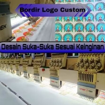 Bordir Custom | Bordir Logo Custom | Bordir Komputer