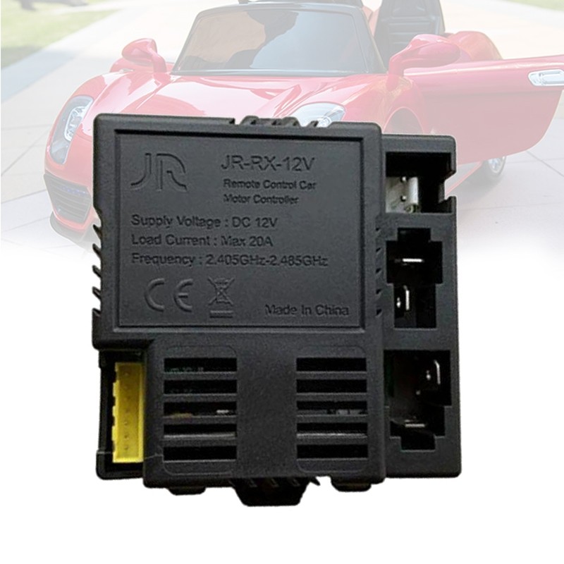 Receiver Remot Mobil Aki JR-RX-12V Socket B 7Pin - Modul RC Mobil Mainan Anak Elektrik