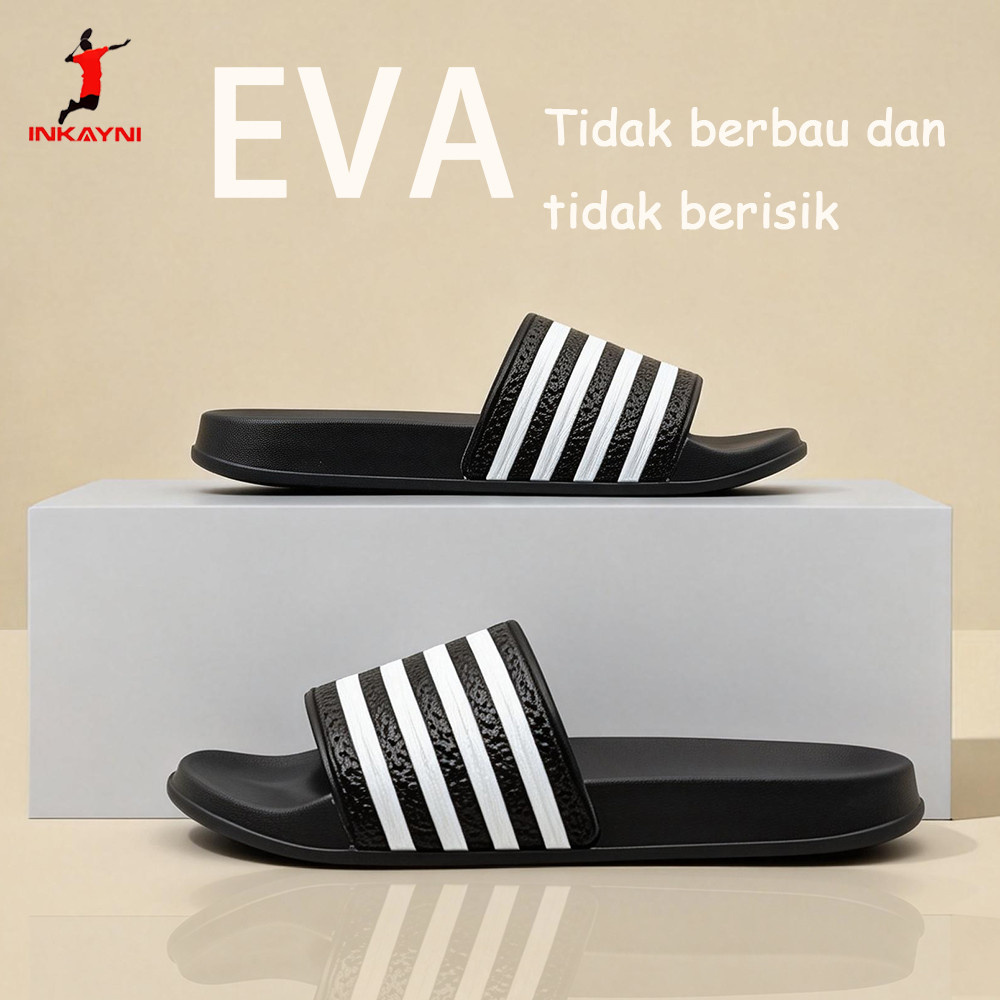 INKAYNI Sandal rekat pria Sandal slop pria original 100% brandedtermurah store Sandal pria karet emp