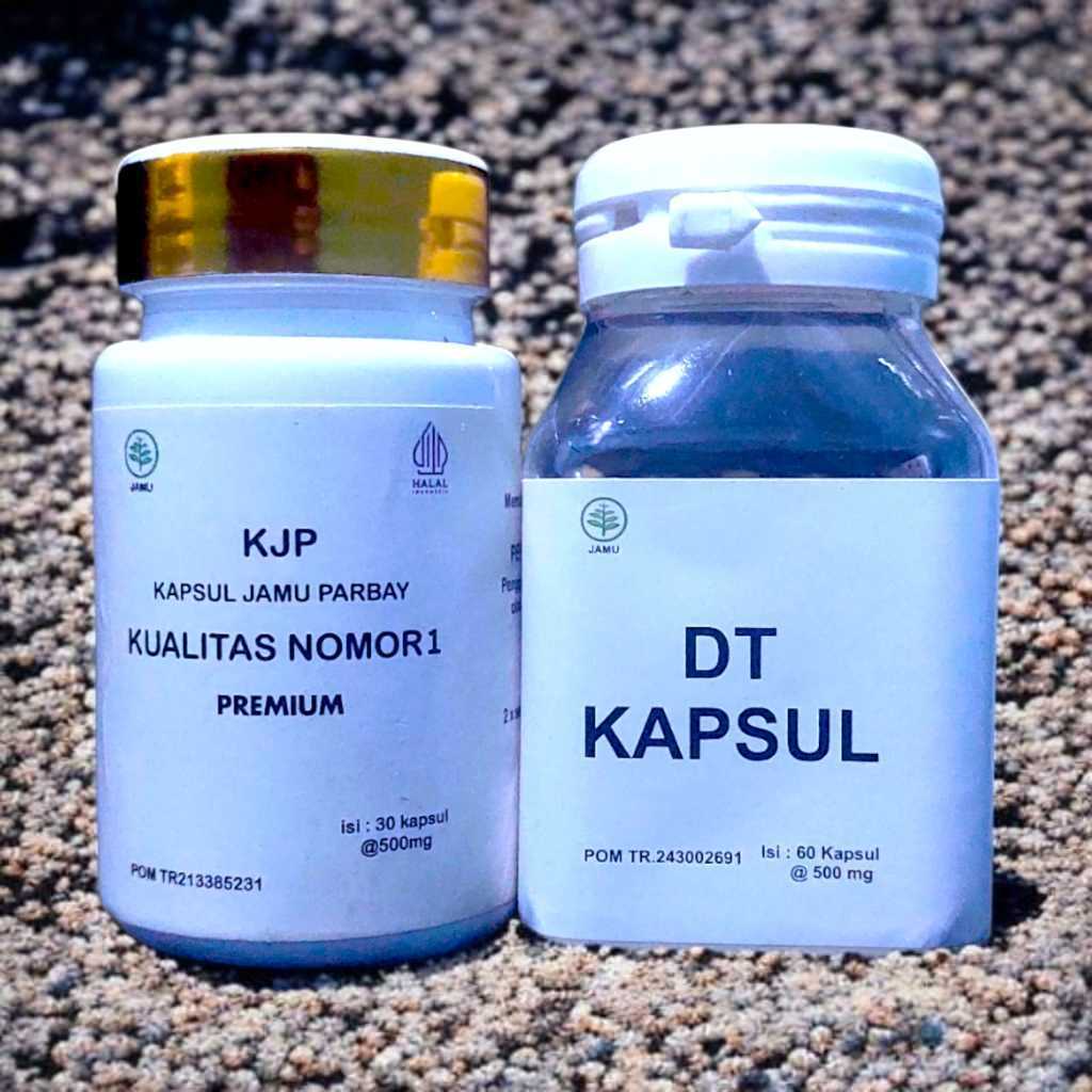 READY Paket 2 KJP DT Kapsul Pelangsing Herbal Ampuh / Paket Hemat KJP DT Kapsul Pelangsing Peluntur 