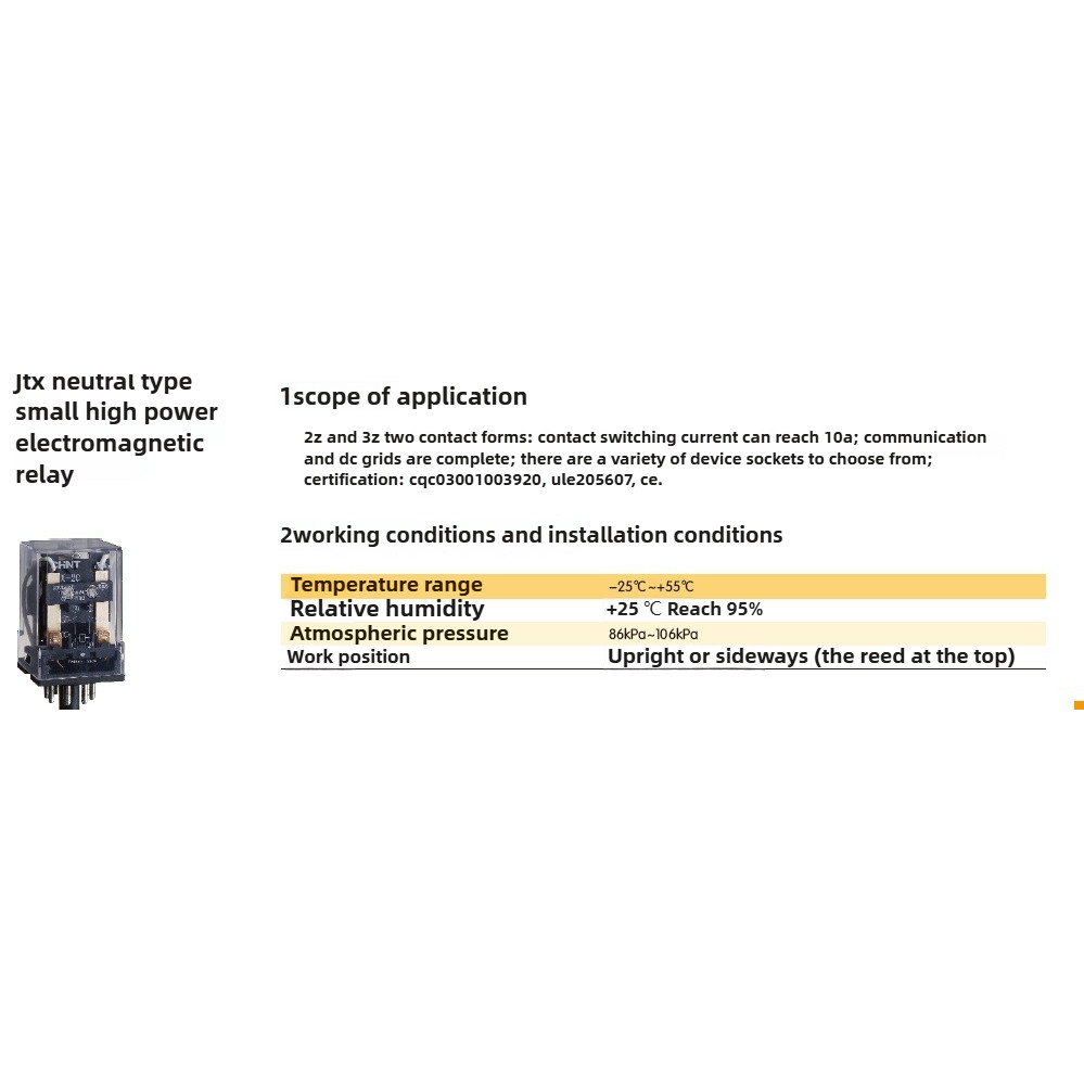 INT JTX-2C JTX-3C AC6V AC12V AC24V DC6V DC12V AC 220V 24V 10A DC Miniature power relay General Purpo