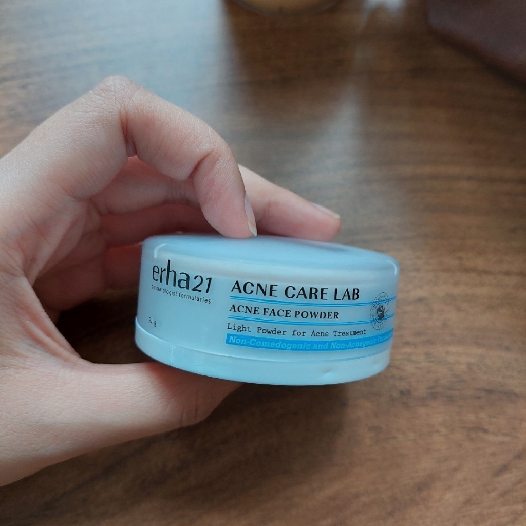[Erha] Erha 21 Acne Care Lab Face Powder  Original Light Powder For Acne Treatment Bedak Tabur